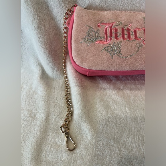 Juicy Couture Wing It Mini Wristlet Purse – Pink Diamond Butterfly - Picture 6 of 10